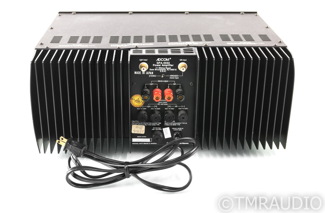 Adcom GFA-555 II Stereo Power Amplifier; GFA555 Mk II