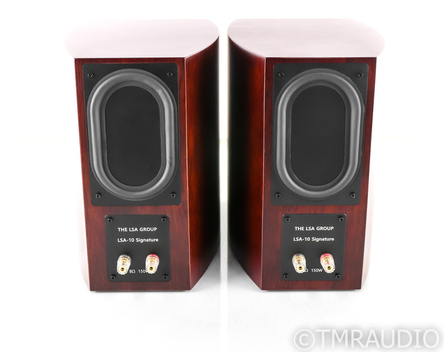 Living Sounds Audio LSA-10 Signature Bookshelf Speakers; Rosewood Pair
