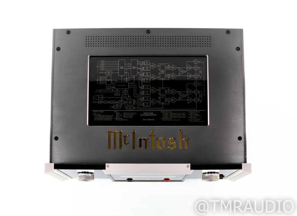 McIntosh MDA1000 DAC; D/A Converter; MDA-1000; Remote