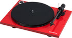 Pro-Ject Essential III BT Turntable; OM 10 Cartridge; Red (New)