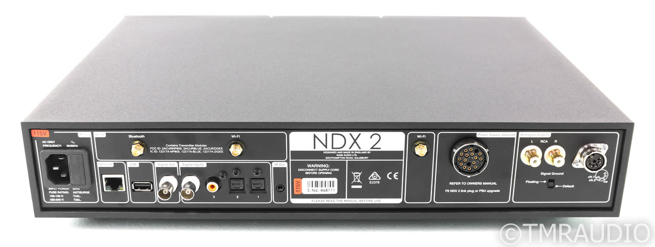 Naim NDX 2 Network Streamer; D/A Converter; NDX2; Remote
