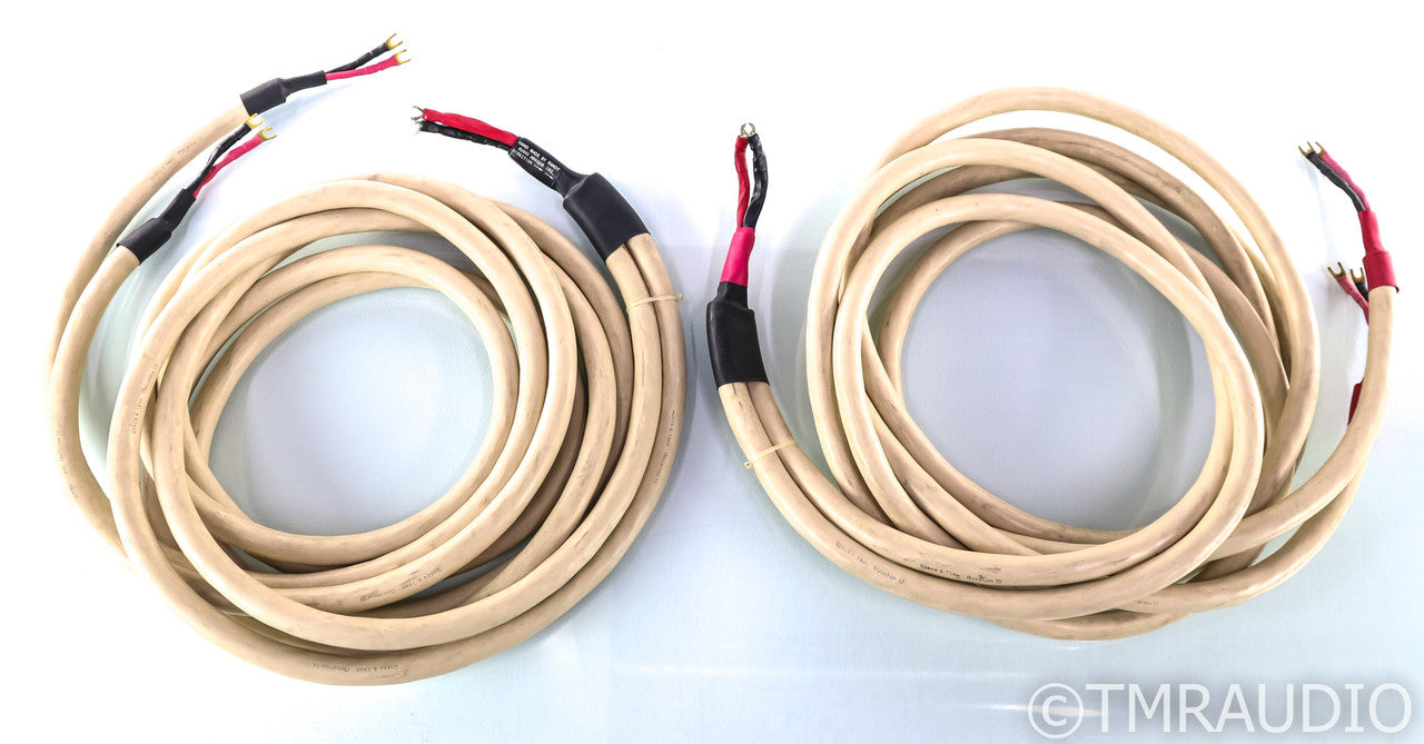 Tara Labs Space & Time Quantum II Biwire Speaker Cables; 15ft Pair