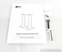 KEF Performance Speaker Stands; Pair; White; 25.5"