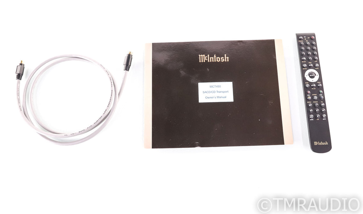 McIntosh MCT450 SACD / CD Transport; MCT-450; Remote