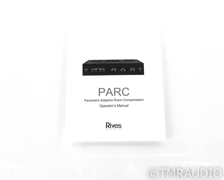 Rives Audio PARC Parametric Adaptive Room Compensation; Low Frequency Attenuator