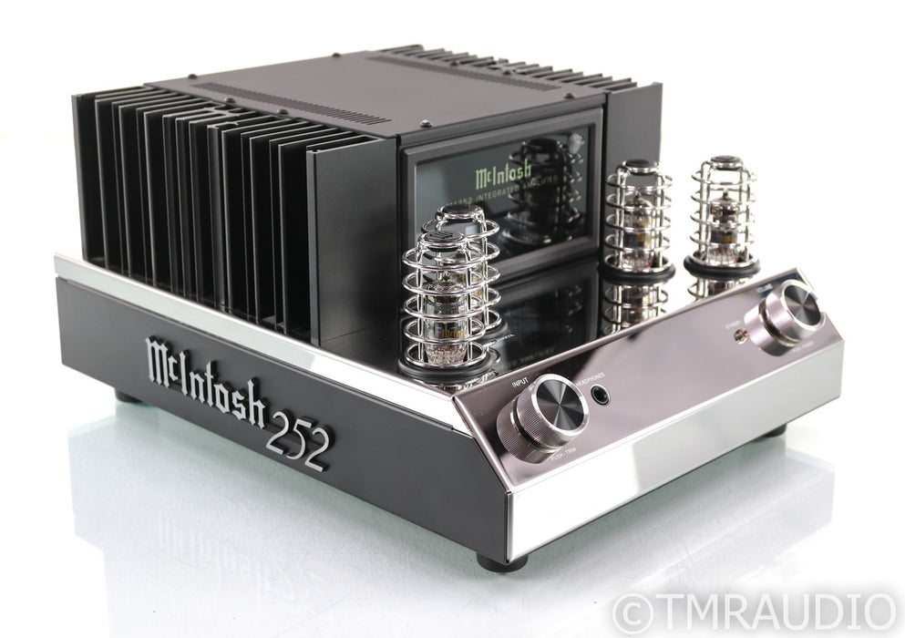 McIntosh MA252 Stereo Integrated Tube Hybrid Amplifier; MA-252; MM Phono; Remote