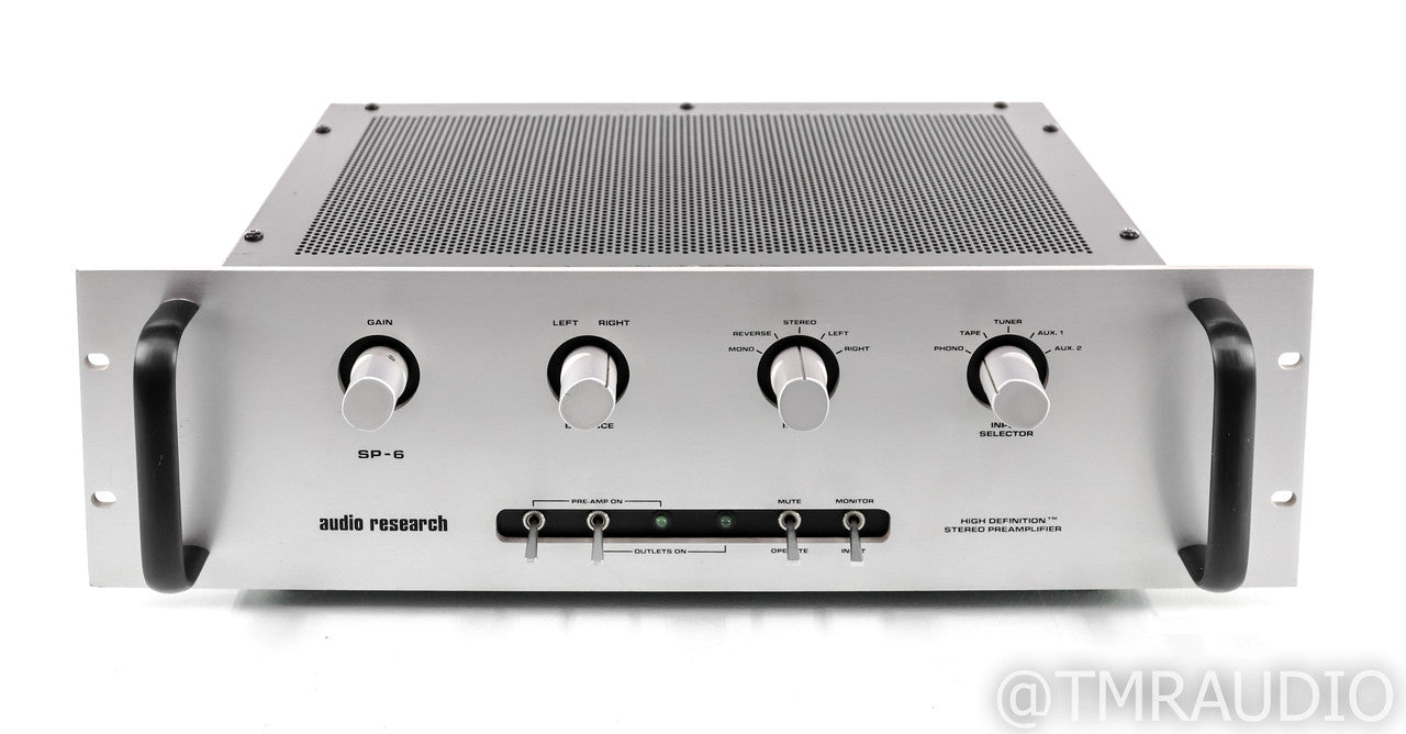 Audio Research SP-6C Vintage Stereo Tube Preamplifier; MM Phono; Box