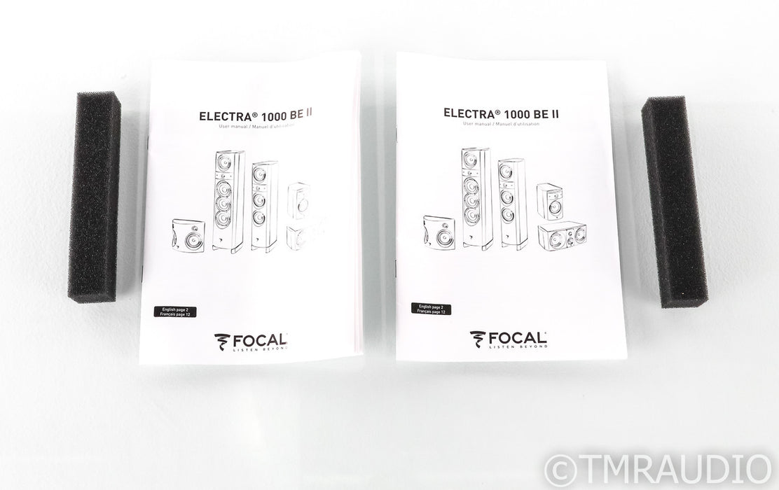 Focal Electra 1008 Be II Bookshelf Speakers