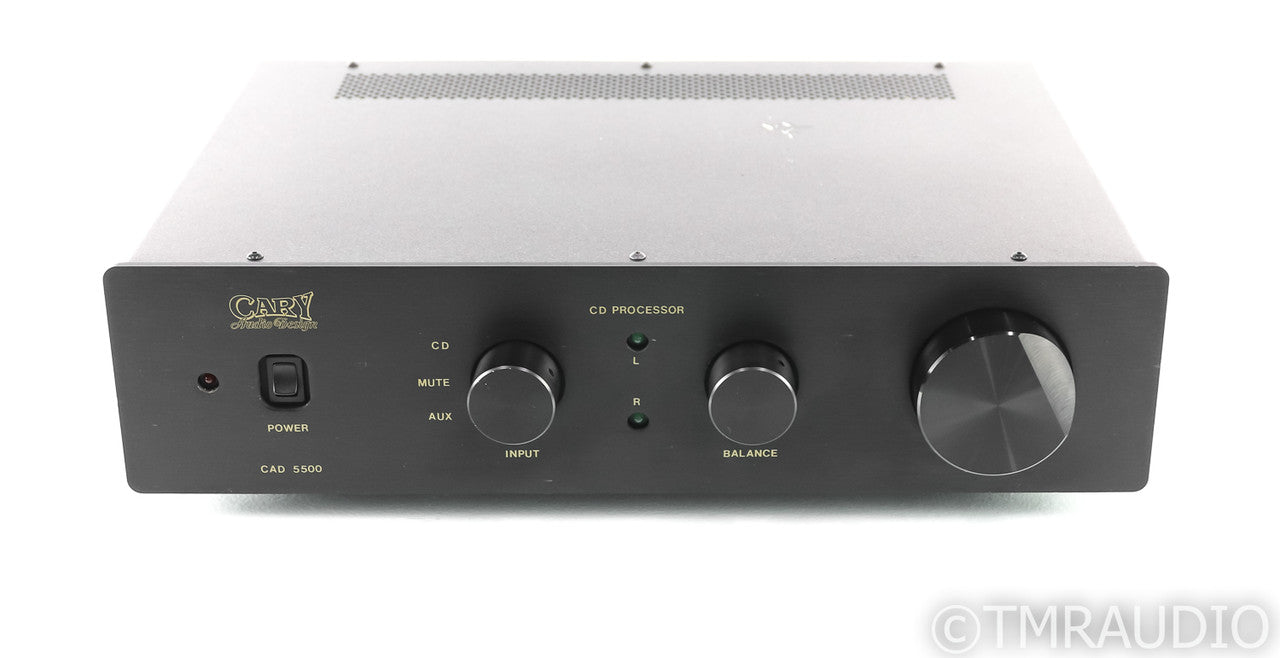 Cary Audio CAD 5500 Stereo Tube Preamplifier; CD Processor / Buffer; CAD-5500