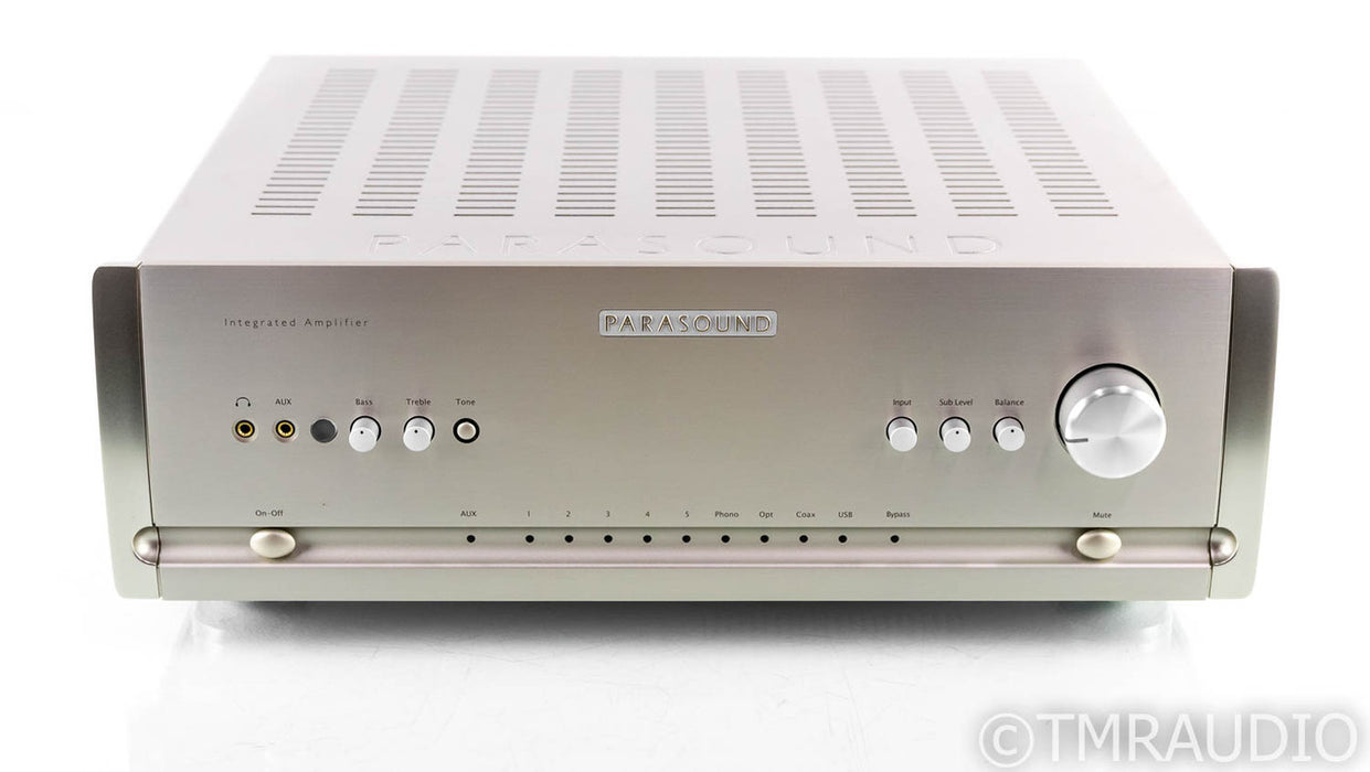 Parasound Halo 2.1 Channel Integrated Amplifier; Remote; MM / MC Phono