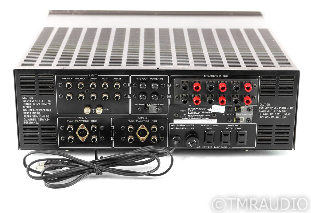 Kenwood Model 600 Vintage Stereo Integrated Amplifier; MM Phono