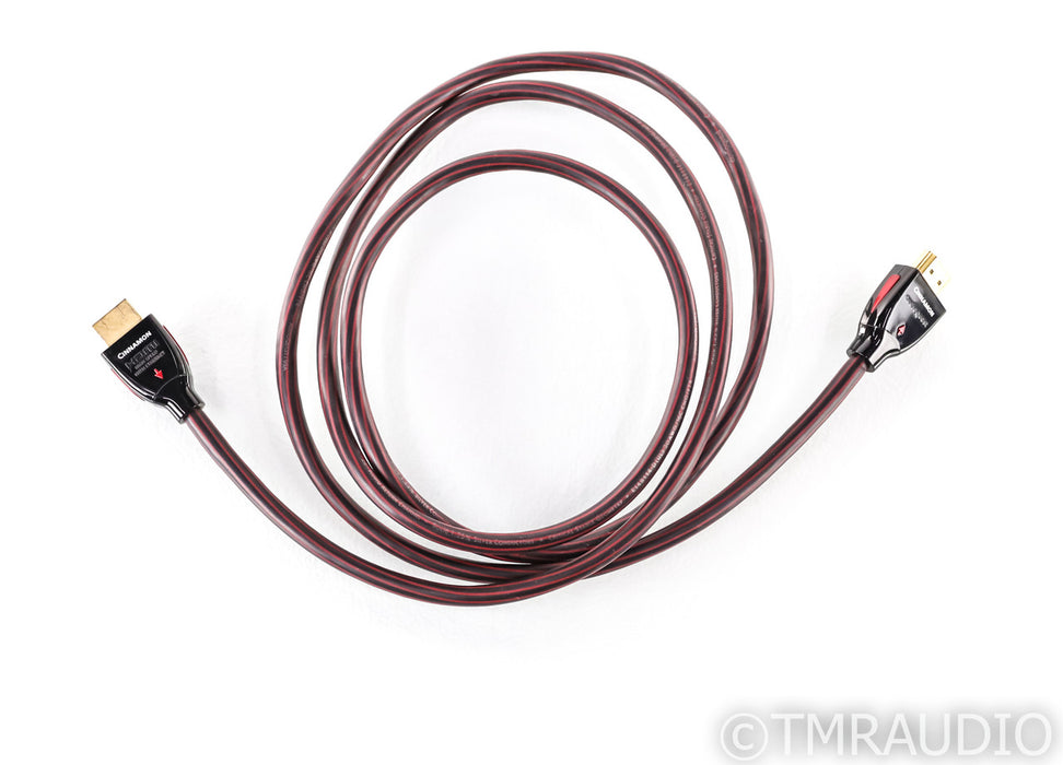 AudioQuest Cinnamon HDMI Cable w/ Ethernet / Audio Return; Single 5ft Cable
