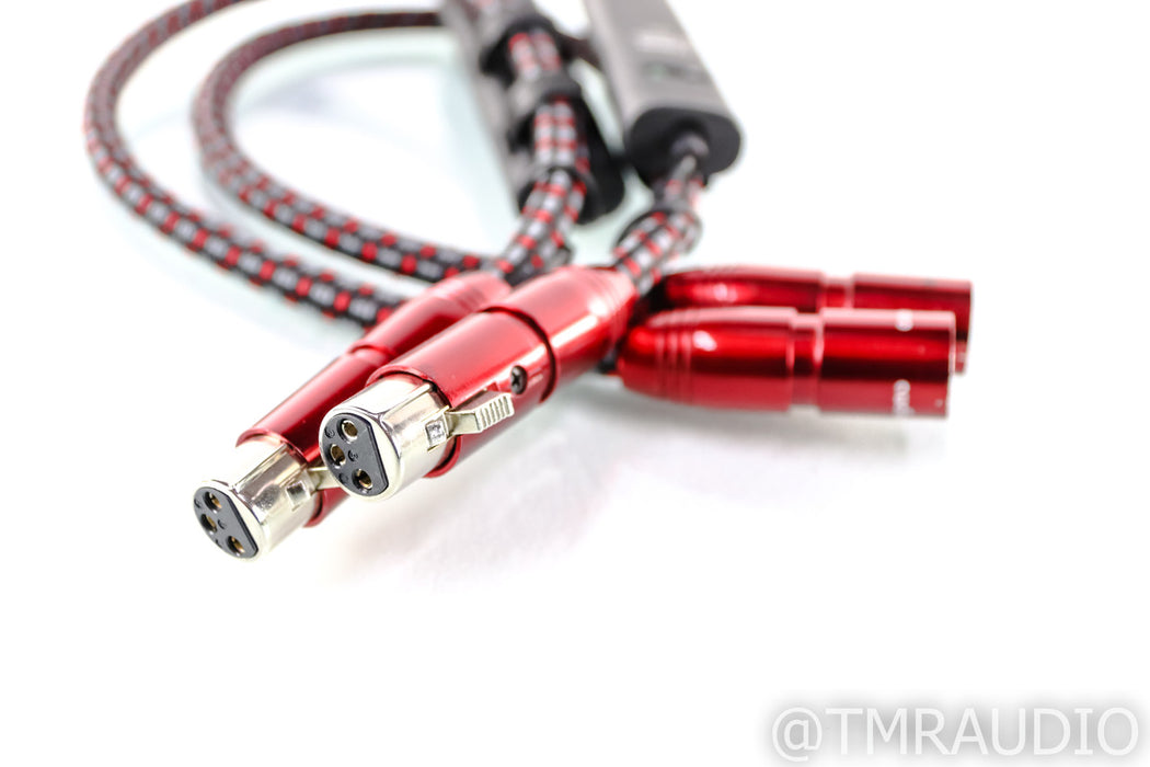 AudioQuest Colorado XLR Cables; .5m Pair Balanced Interconnects; 72v DBS