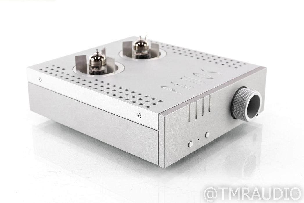 Pathos Aurium Tube Headphone Amplifier; Silver