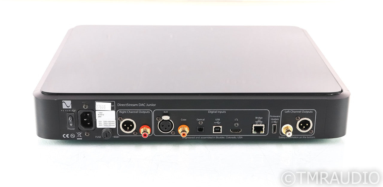 PS Audio DirectStream Junior DAC; D/A Converter; DSJ; Remote (No Coax)