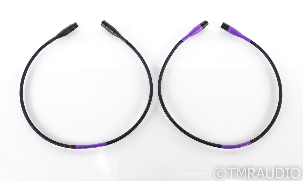 Silnote Poseidon Signature XLR Cables; 1m Balanced Interconnects Pair