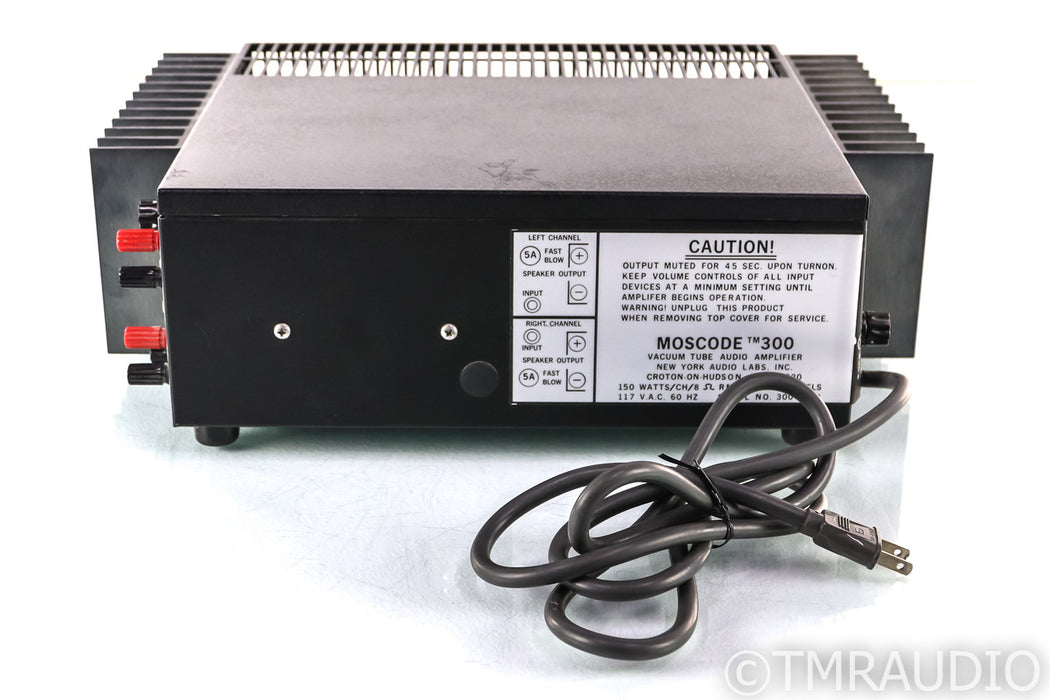 New York Audio Labs Moscode 300 Vintage Tube Amplifier; AS-IS (Bulging Cap)