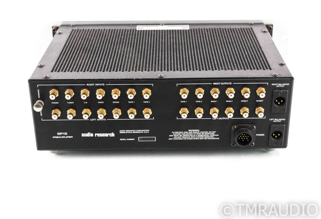 Audio Research SP15 Stereo Tube Hybrid Preamplifier