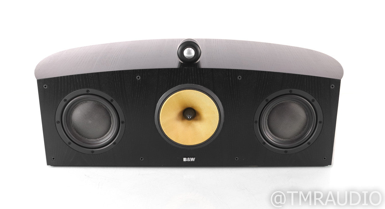 B&W Nautilus HTM1 Center Speaker; Black Ash; HTM-1