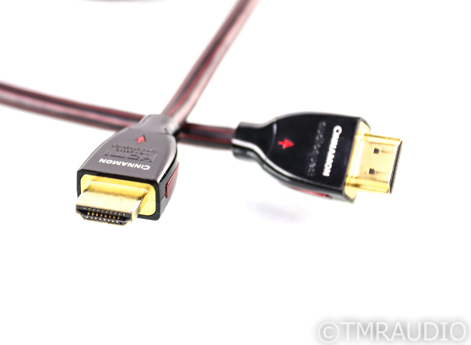 AudioQuest Cinnamon HDMI Cable w/ Ethernet / Audio Return; Single 5ft Cable
