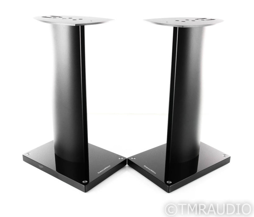 B&W FS-805 D3 24" Bookshelf Speaker Stands; Black Pair; FS805D3