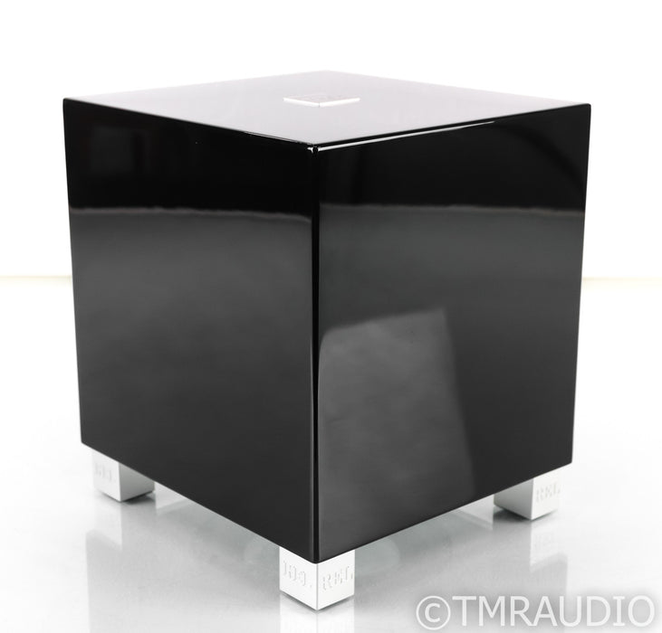 REL T/5i 8" Powered Subwoofer; Gloss Black; T5i
