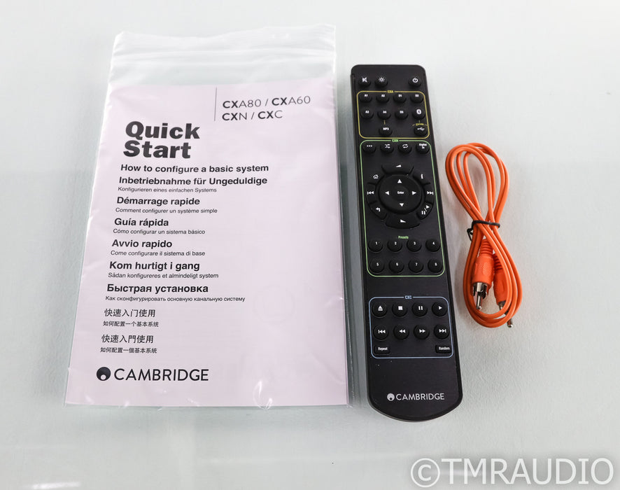 Cambridge CXC CD Transport; Remote