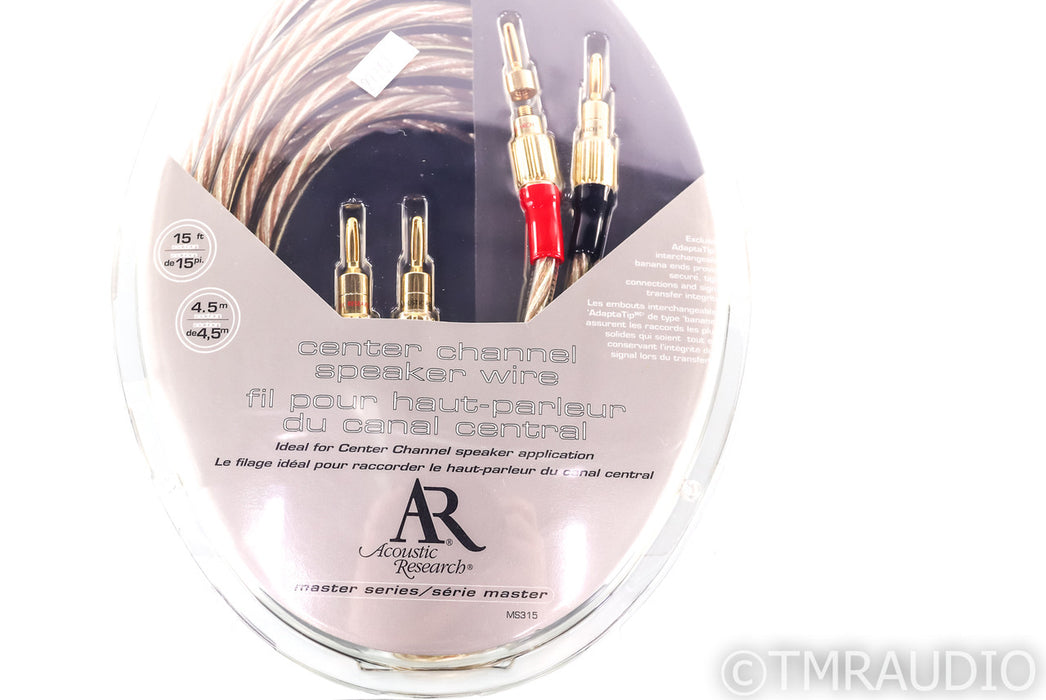 Acoustic Research MS315 Center Channel Speaker Cable; Single 4.5m (New)