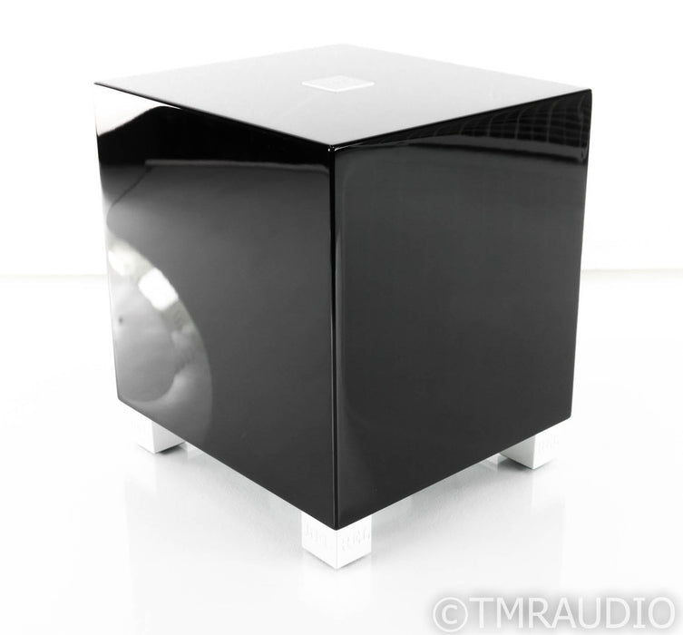 REL T/5i 8" Powered Subwoofer; Gloss Black; T5i
