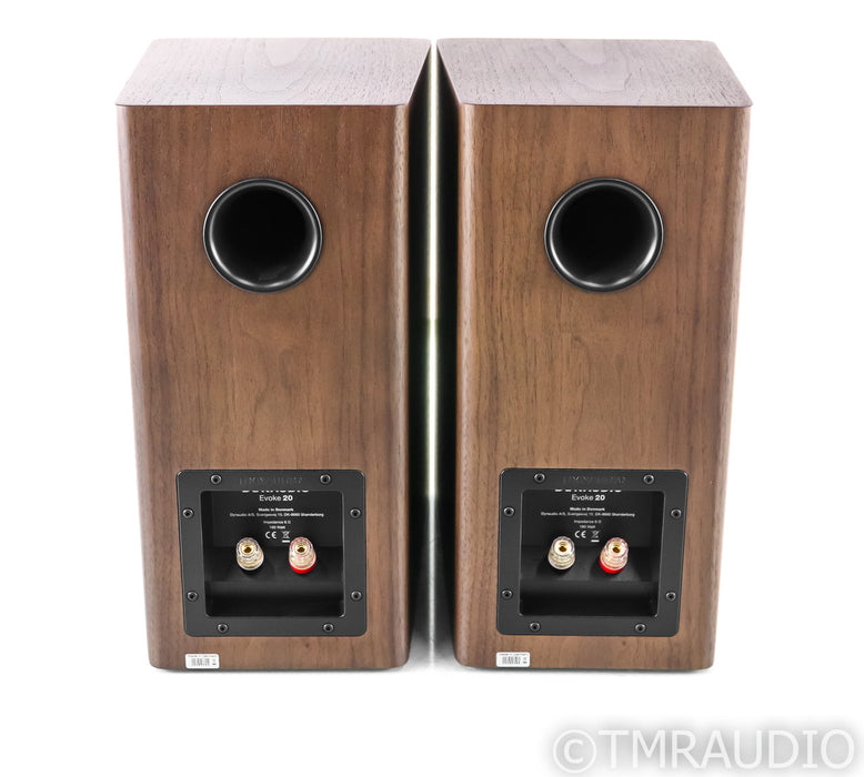 Dynaudio Evoke 20 Bookshelf Speakers; Walnut Wood Pair - Mint