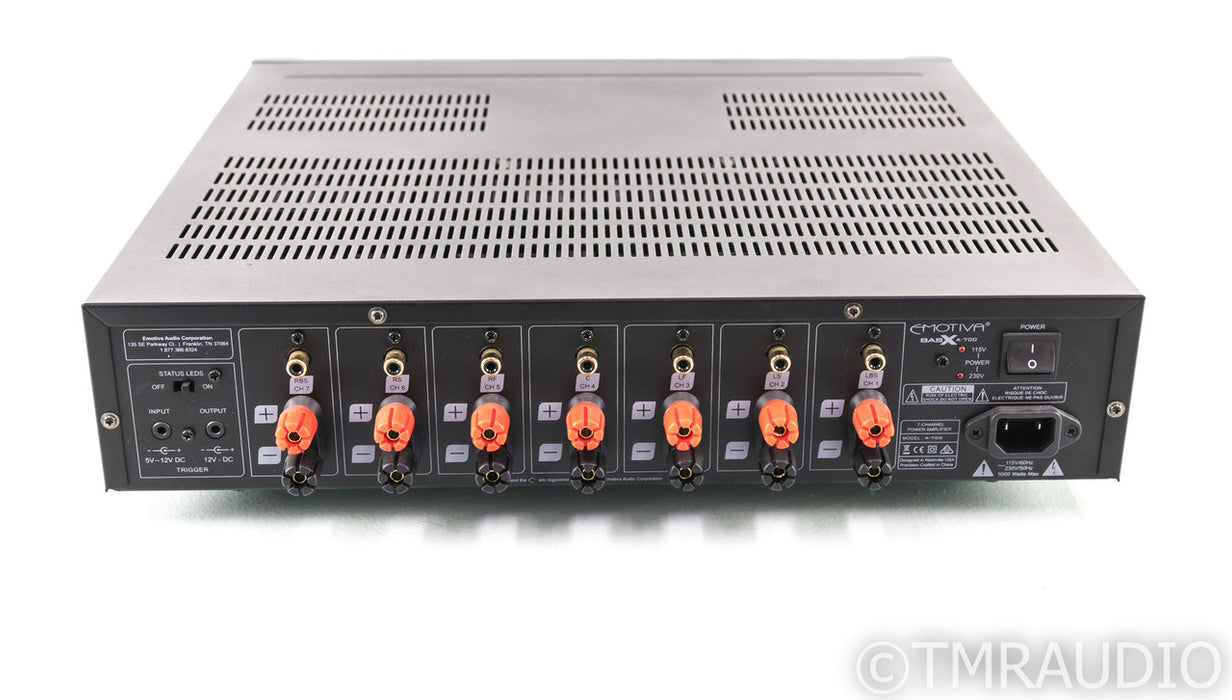 Emotiva BasX A-700 7 Channel Power Amplifier; A700