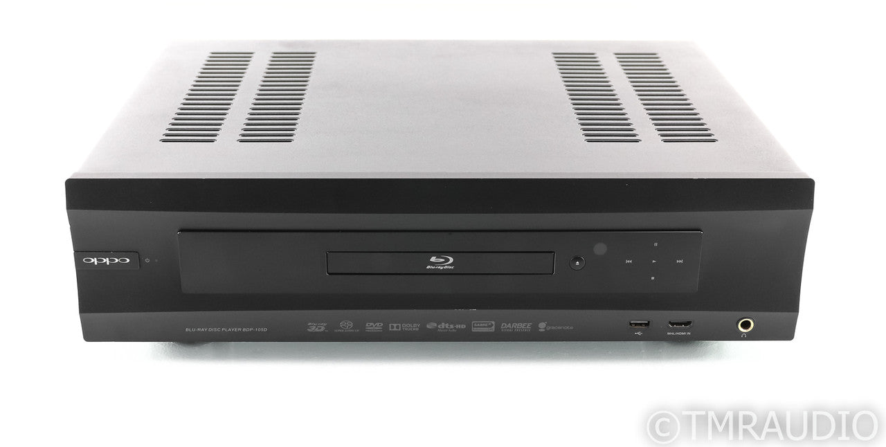 Oppo BDP-105D Universal Blu-Ray Disc Player; BDP105D; Black; Remote