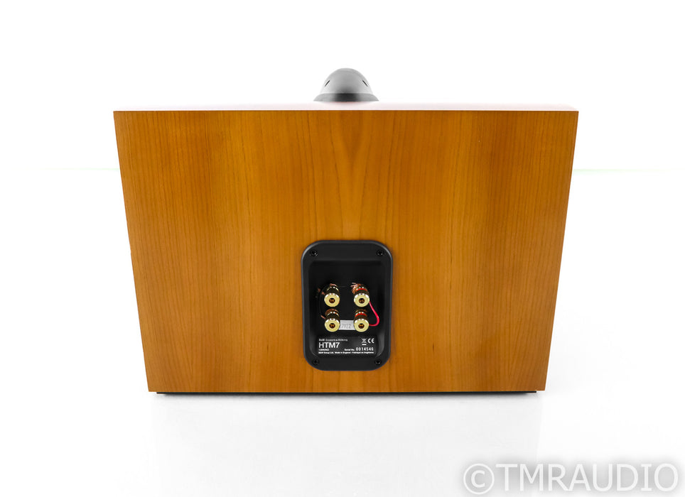 B&W HTM7 Center Channel Speaker; Cherry; HTM-7 (No Grill)