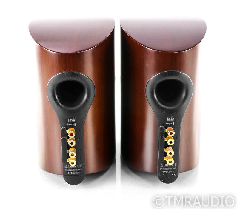 PSB Imagine B Bookshelf Speakers; Walnut Pair