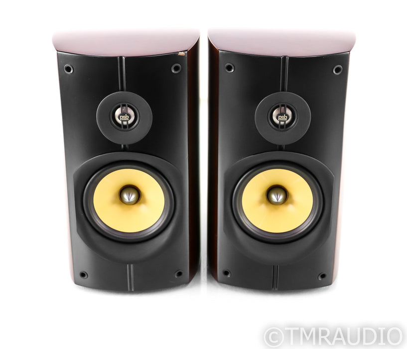 PSB Imagine B Bookshelf Speakers; Walnut Pair