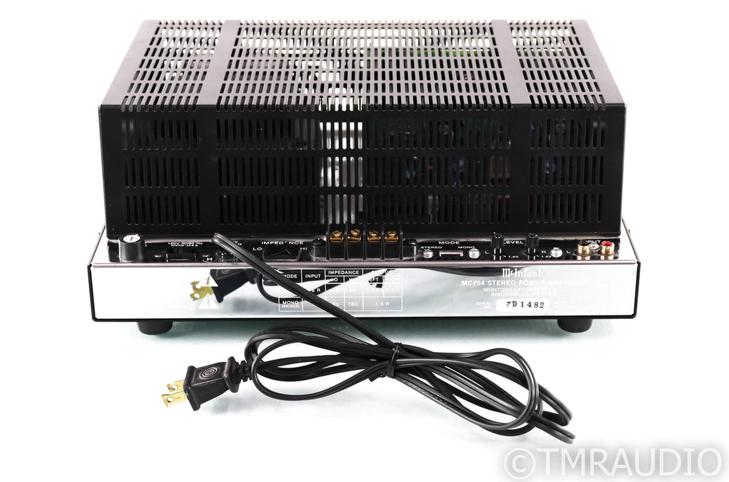 McIntosh MC754 Stereo Power Amplifier; MC-754
