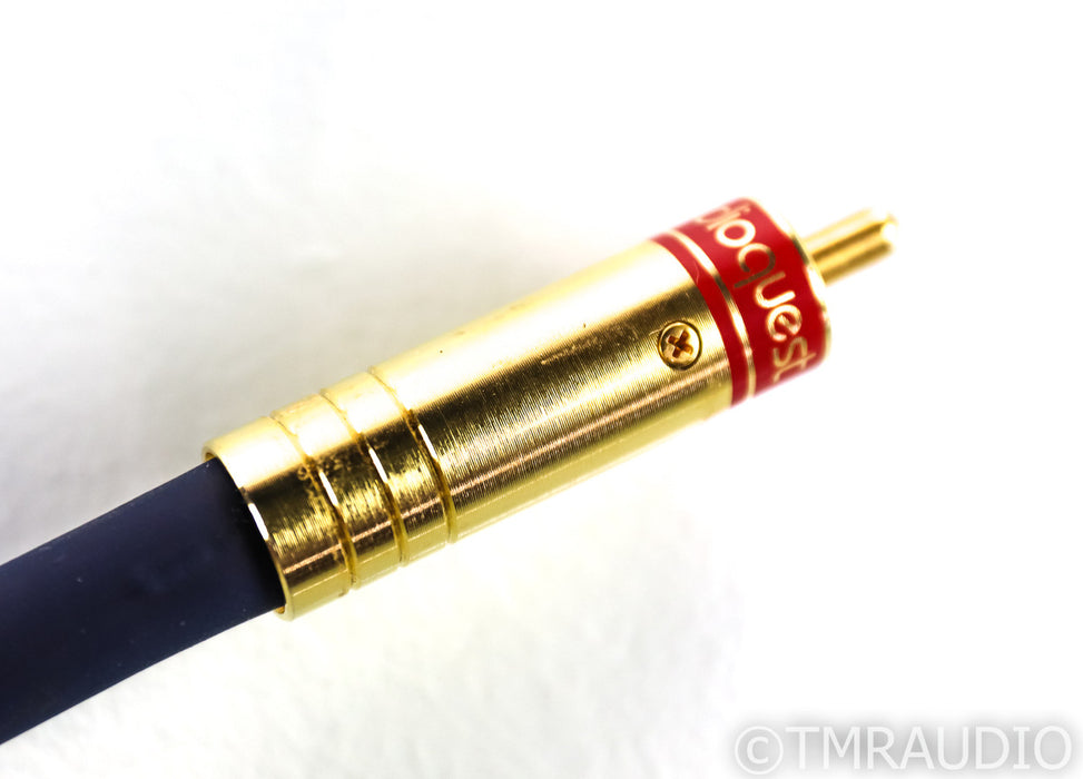 Audioquest Quartz RCA Cables; 2m Pair Interconnects