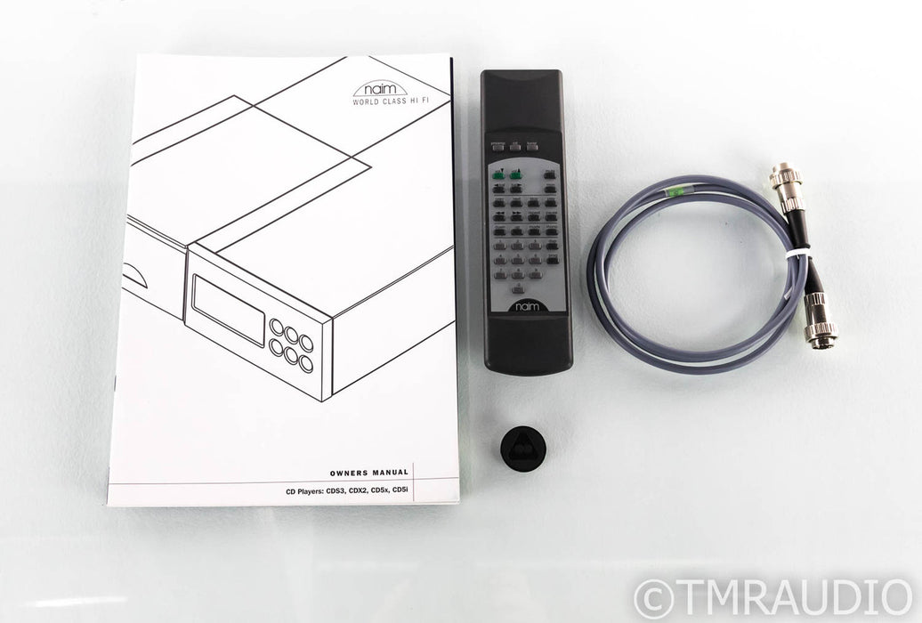 Naim CDS 3 CD Player; NA CDS3; HDCD; Remote (No Power Supply)