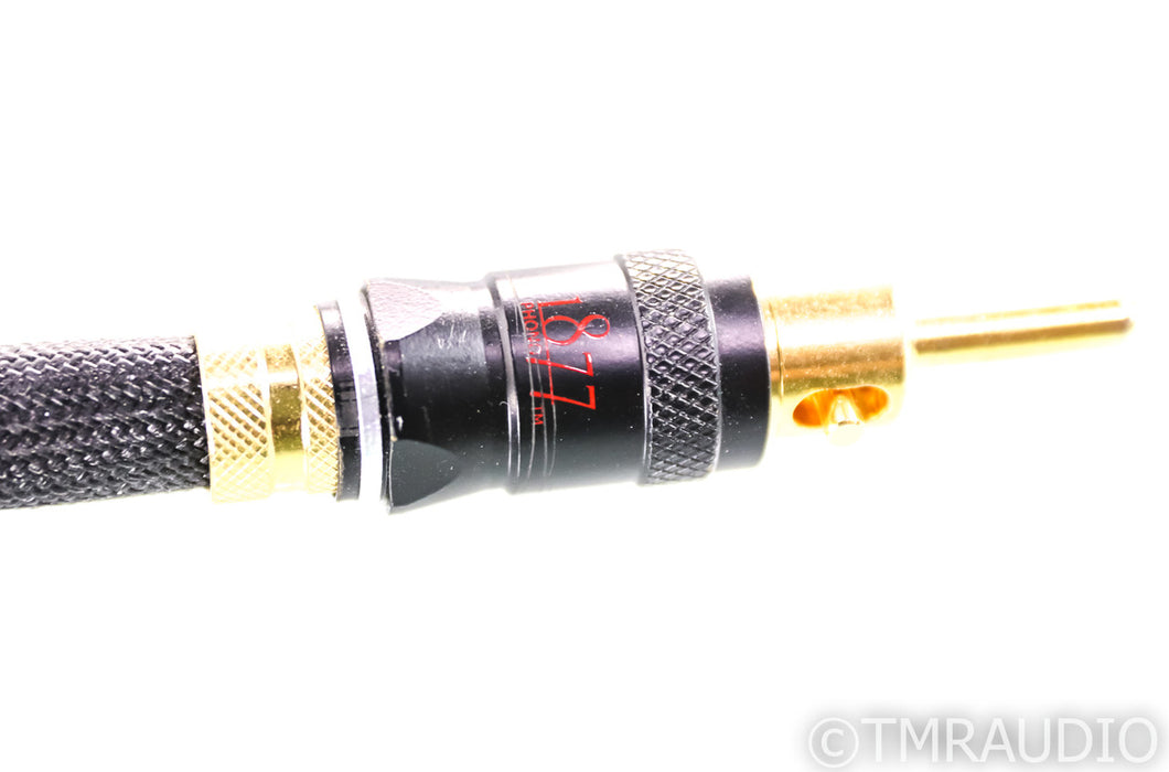 Zavfino 1877 Phono Nova OCC Speaker Cables; 8ft Pair