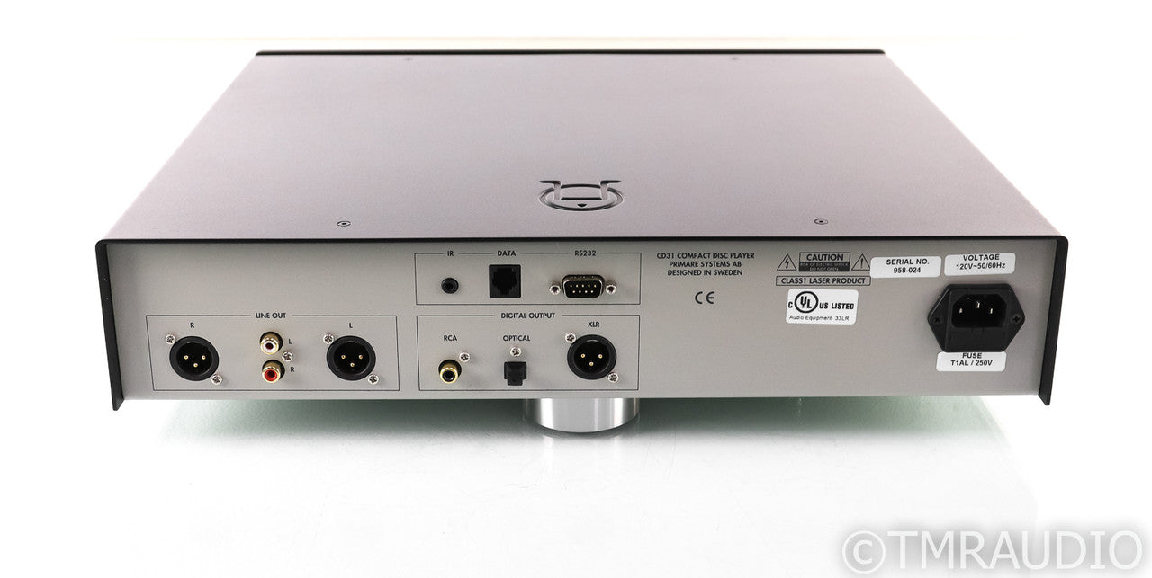 Primare CD31 CD Player; CD-31; Black; Remote
