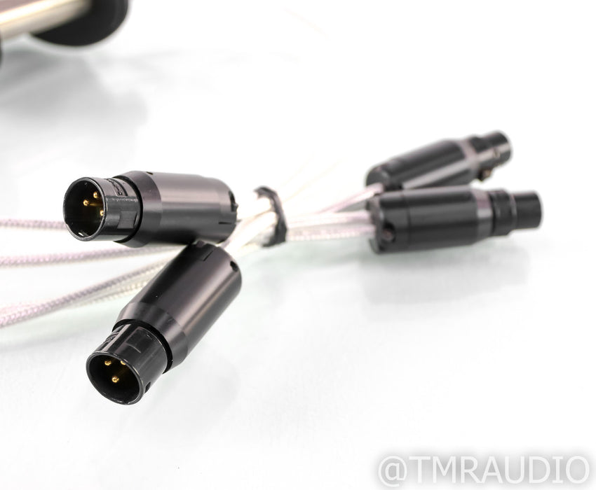 High Fidelity Cables CT-1 Ultimate XLR Cables; 1m Pair Balanced Interconnects