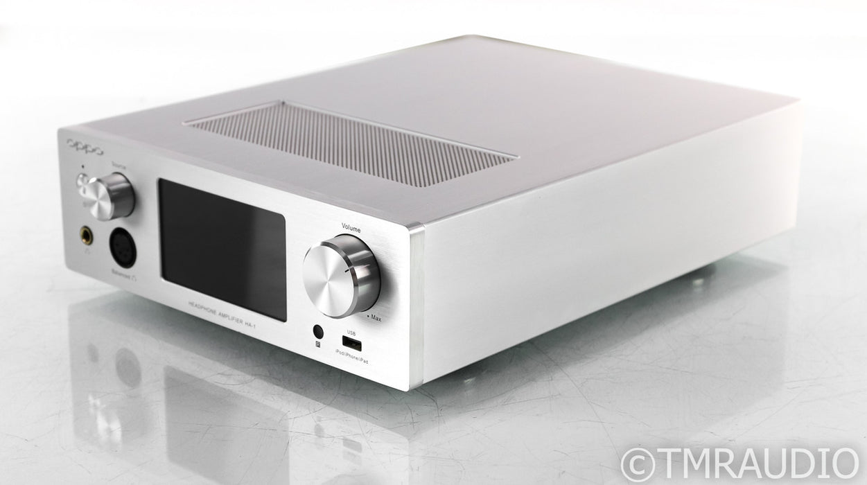 Oppo HA-1 Headphone Amplifier; HA1; Remote; Silver