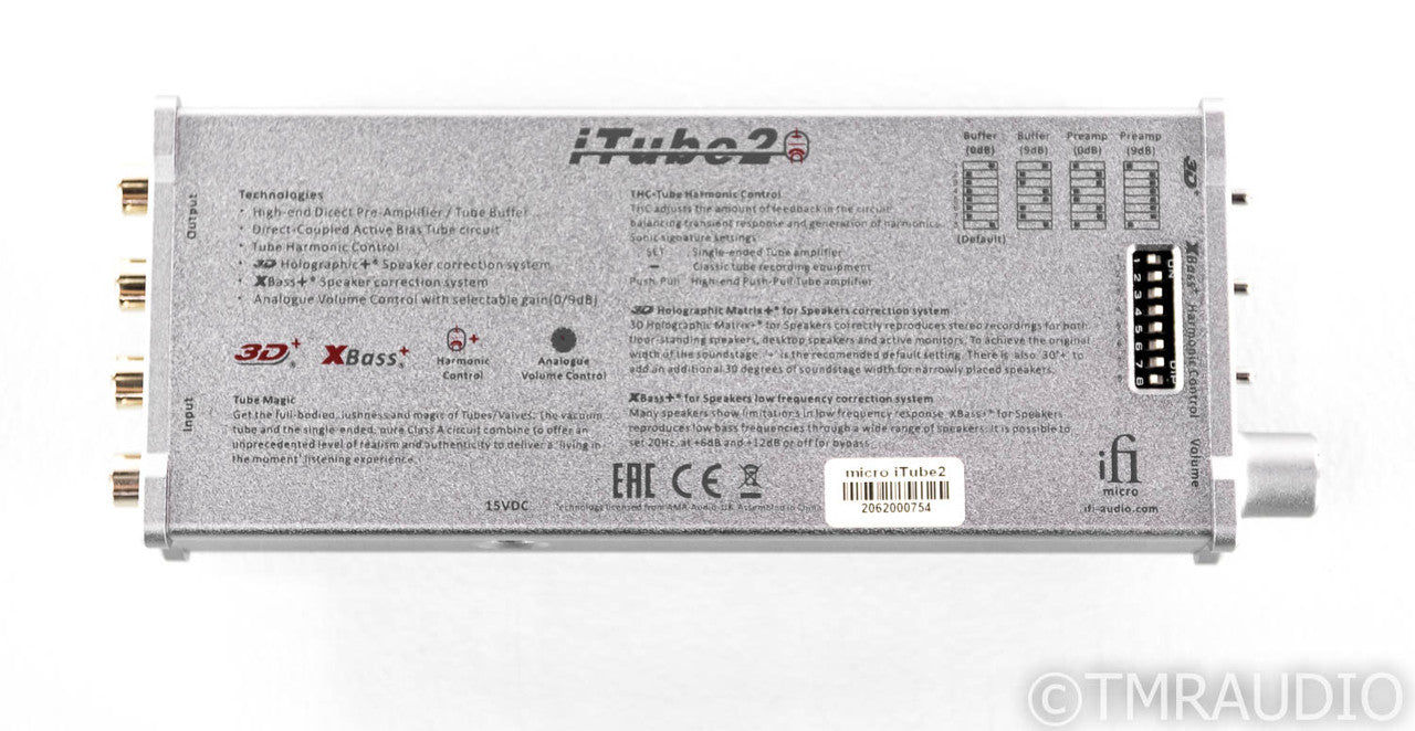 iFi Micro iTube2 Stereo Tube Buffer / Preamplifier