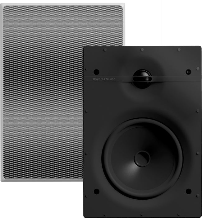B&W CWM362 In Wall Speakers; Pair; White (New)