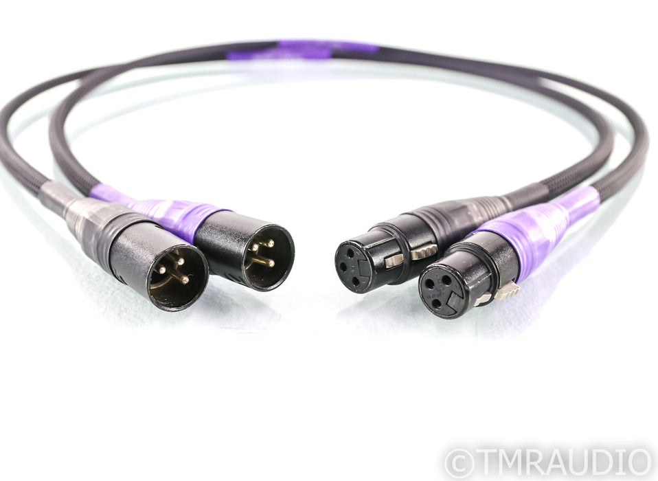 Silnote Poseidon Signature XLR Cables; 1m Balanced Interconnects Pair