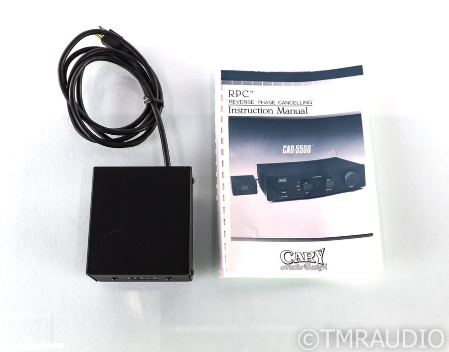 Cary Audio CAD 5500 Stereo Tube Preamplifier; CD Processor / Buffer; CAD-5500