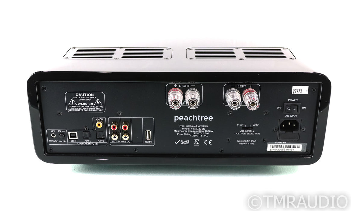 Peachtree Nova 220SE Stereo Tube Hybrid Integrated Amplifier; 220-SE; Remote