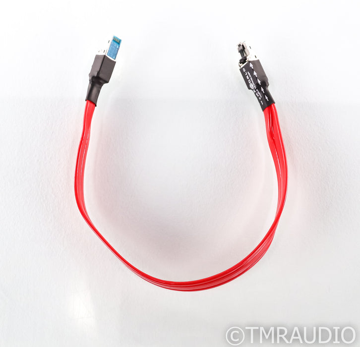 Wireworld Starlight CAT8 Ethernet Cable; Category-8; Single .5m Interconnect