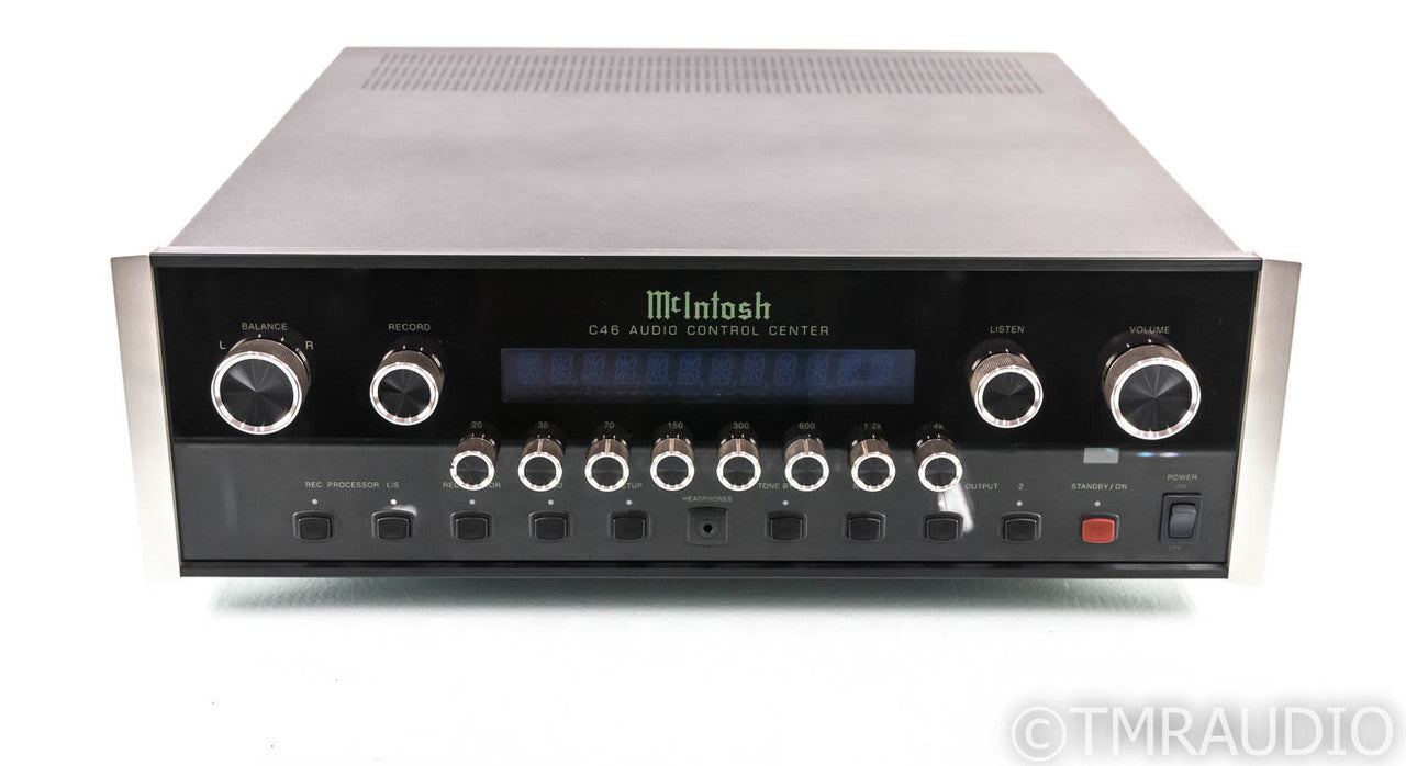 McIntosh C46 Stereo Preamplifier; C-46; Remote