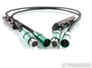AudioQuest Columbia XLR Cables; 1m Pair Balanced Interconnects; 72v DBS